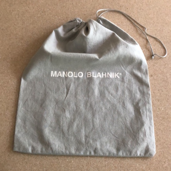 10.5x13.5” Manolo Blahnik Dust Bag - Picture 5 of 9